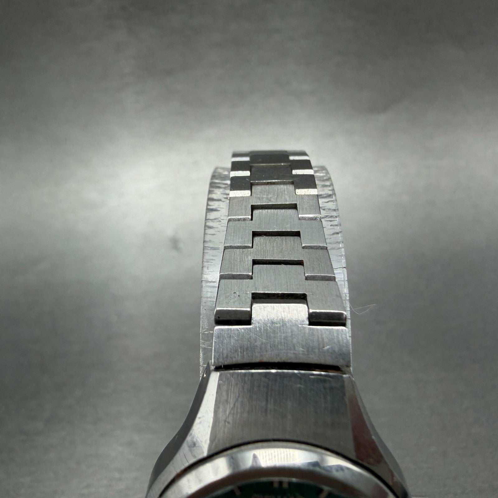 Seiko Automatic Watch Women 24mm Green Dial Silver Tone Daydate 2706-0310 Runs4