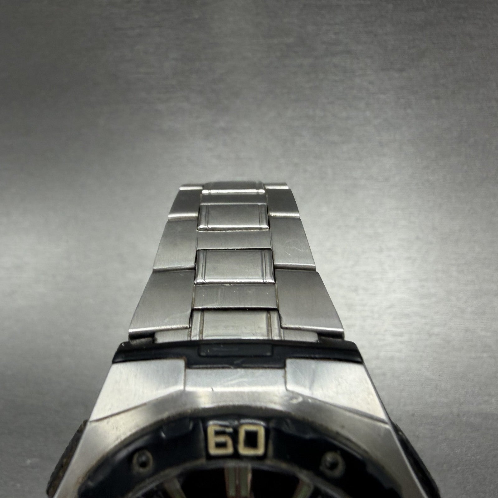 Casio Illuminator Watch Men 44mm Analog Digital Silver Tone AQ-164W New Batt4
