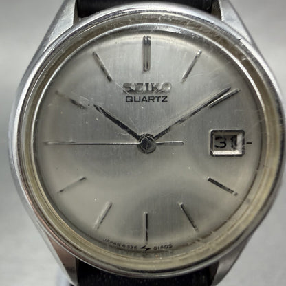 Seiko Watch Women 25mm Silver Dial Silver Tone Date Round 43250030 New Battery1