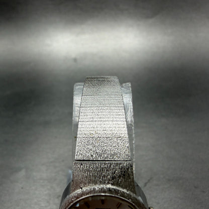 Seiko Watch Women 20mm Silver Dial Silver Tone Oval 16-5630 New Battery Vintage5