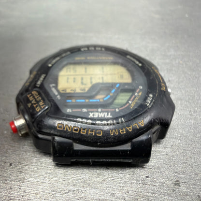 Timex Marathon 1000 Watch Men 44mm Digital Black Tone Alarm Chrono New Battery4