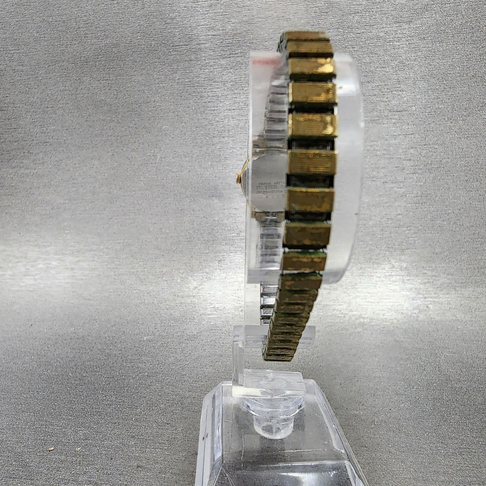 Seiko Watch Women 19mm White Dial Gold Tone Round 2p200089 New Battery7