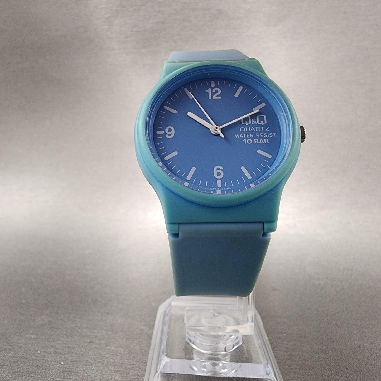 Citizen Q&Q Watch Women 34mm Blue Dial Blue Tone Round New battery5