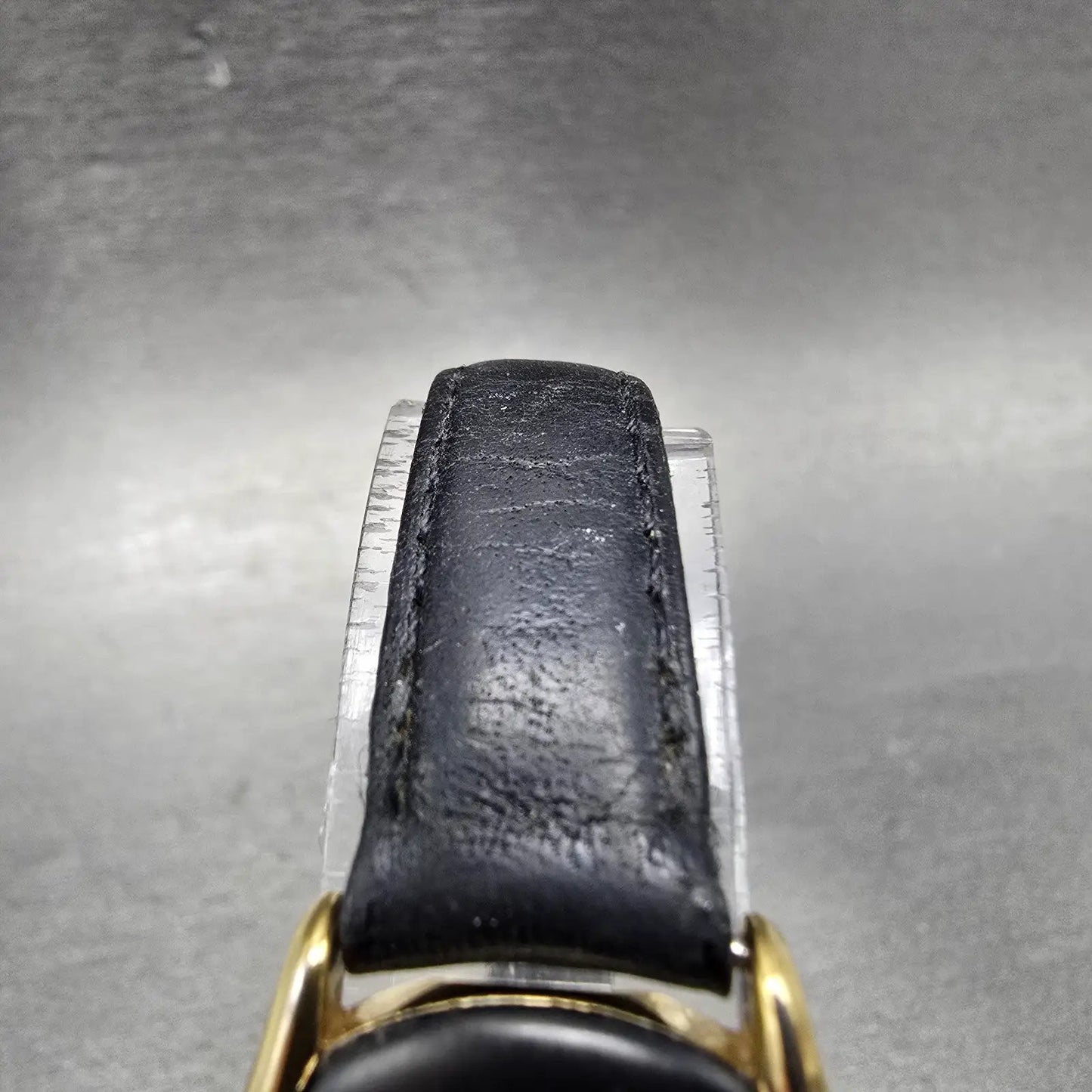 Movado Museum Watch Women 24mm Black Dial Gold Tone Round 88.66.820 PARTS5
