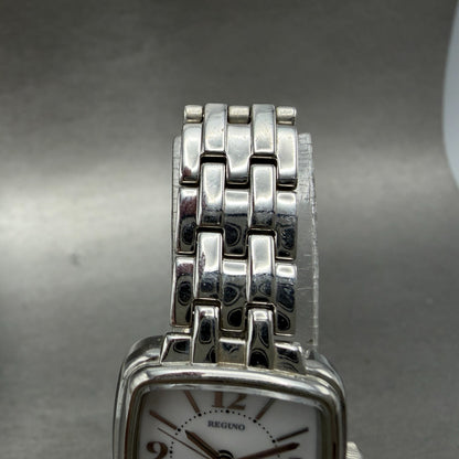 Citizen Reguno Solar Watch Women 23mm White Dial Silver Tone E031-R005288 Runs4