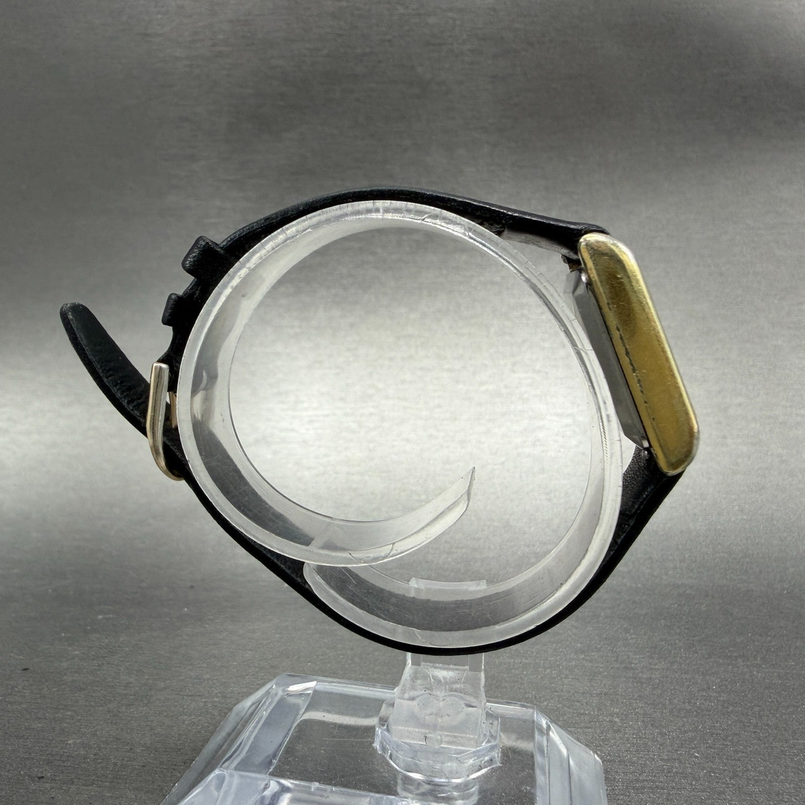 Seiko Tank Watch Women 19mm White Dial Gold Tone Rectangle 4700-3009 PARTS9