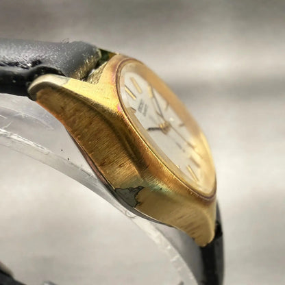 Seiko Watch Women 23mm Silver Dial Gold Tone Oval 4301-5000 New Battery Vintage3