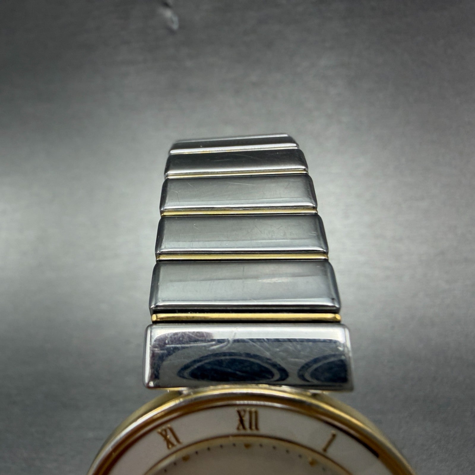 Seiko Lassale Watch Unisex 32mm White Dial Two Tone Round 2F50-0360 New Battery5