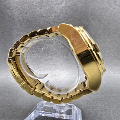 Invicta Reserve Chronograph Watch Men 50mm MOP Dial Gold Tone 6257 New Battery8