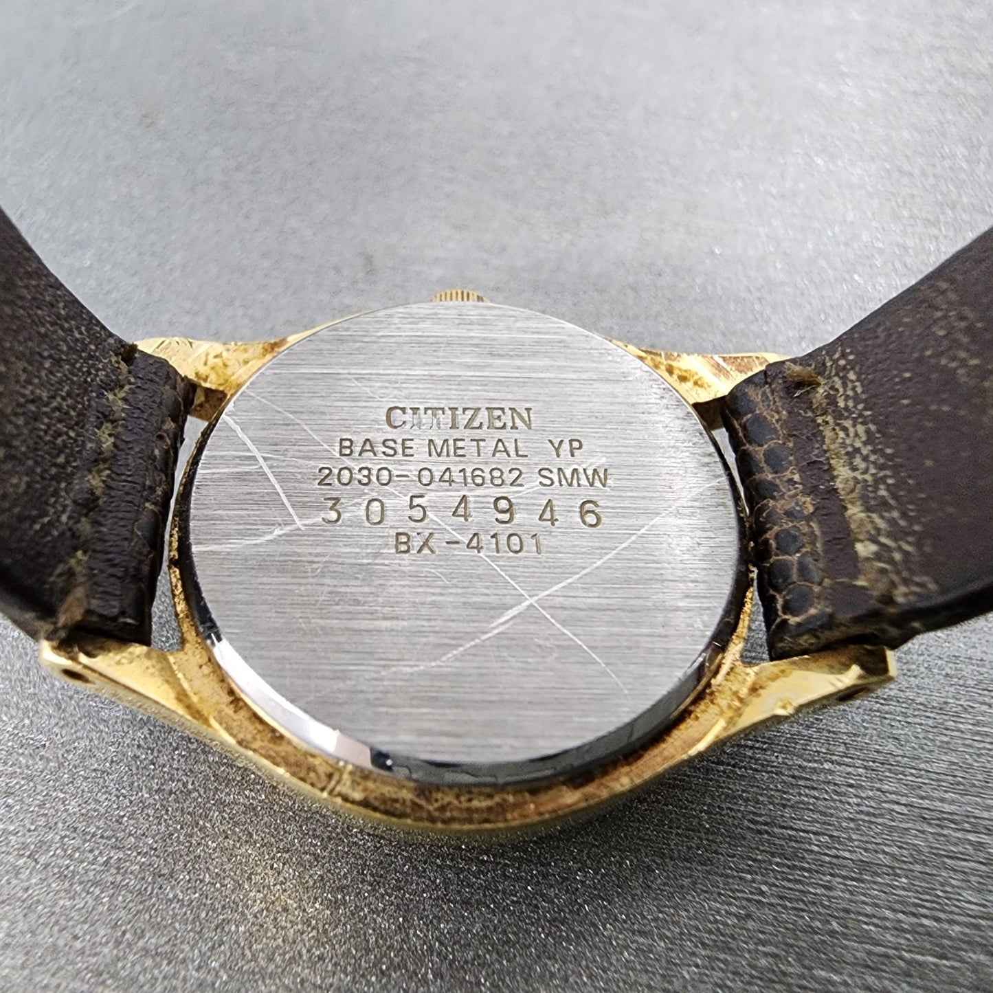 Citizen Seven Watch Women 22mm Gold Dial Gold Tone Round 2030041682 New Battery9