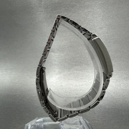 Rado Jubile Tank Watch Women 18mm Silver Dial Ceramic Diamond Bezel 153.0430.38