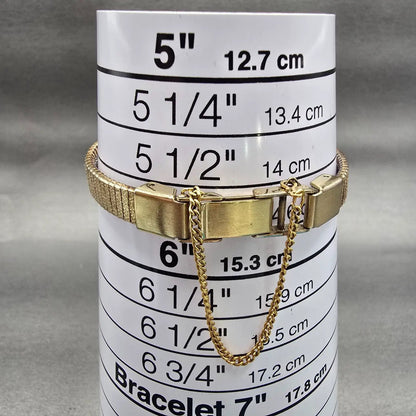 Seiko Watch Women 16mm Gold Dial Gold Tone Round  Manual Wind Works VTG 11-04599