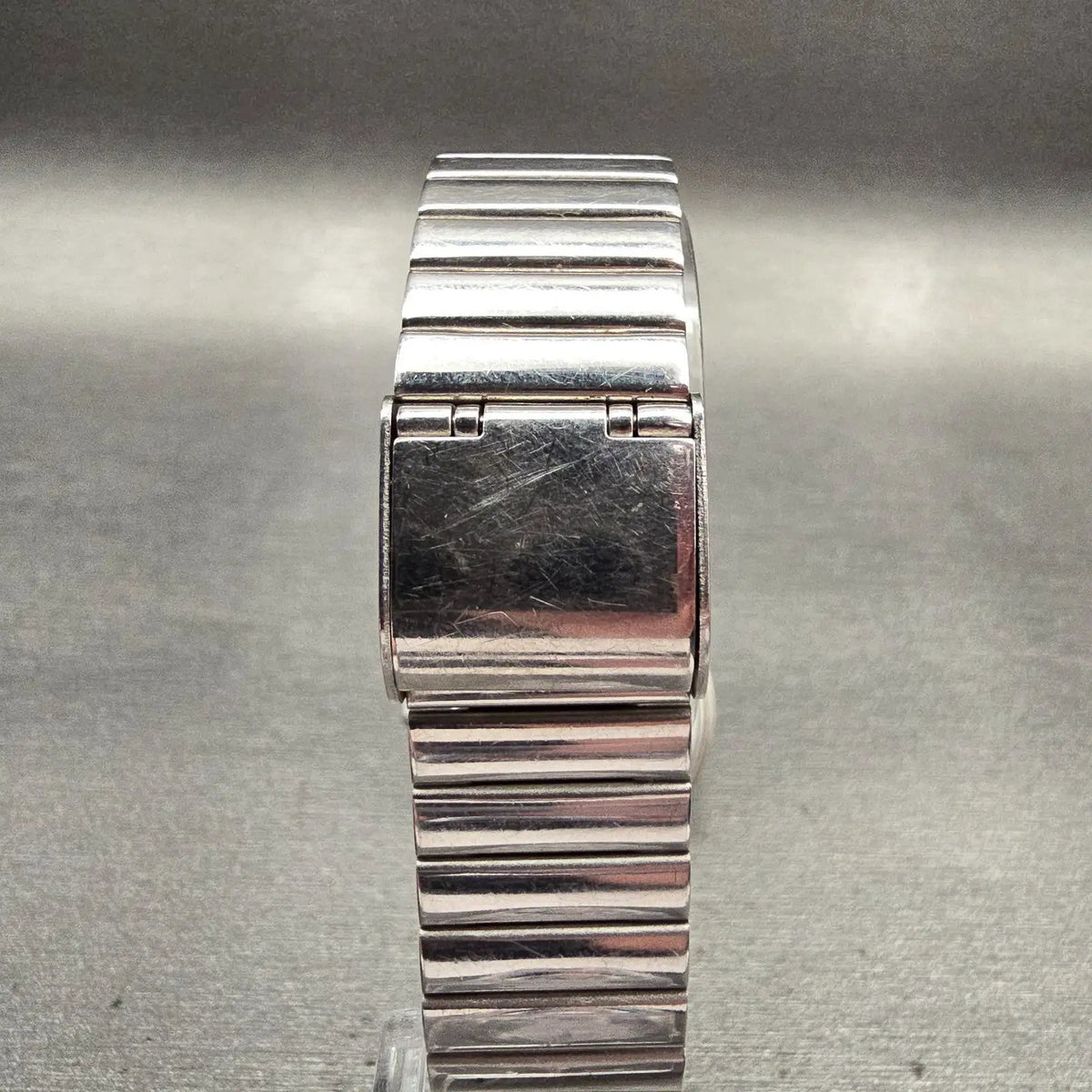 Seiko Watch Women 30mm Silver Dial Silver Tone Round 5Y91-6040 New Battery VTG7