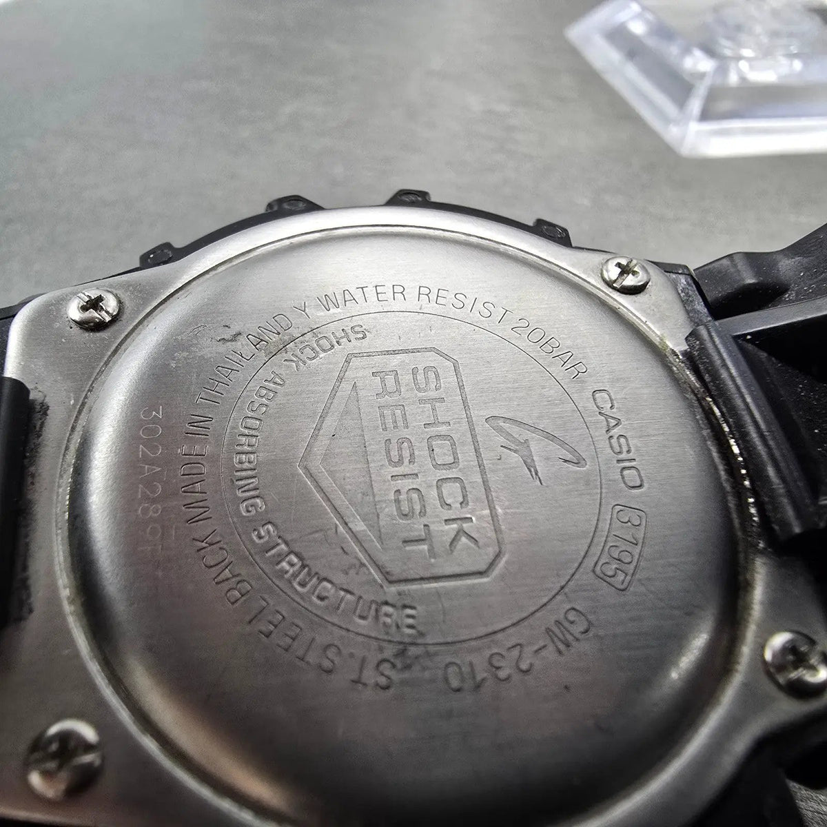 Casio G-Shock GW-2310 Watch Men 47mm Digital Black Silver Alarm Chrono Solar JP9