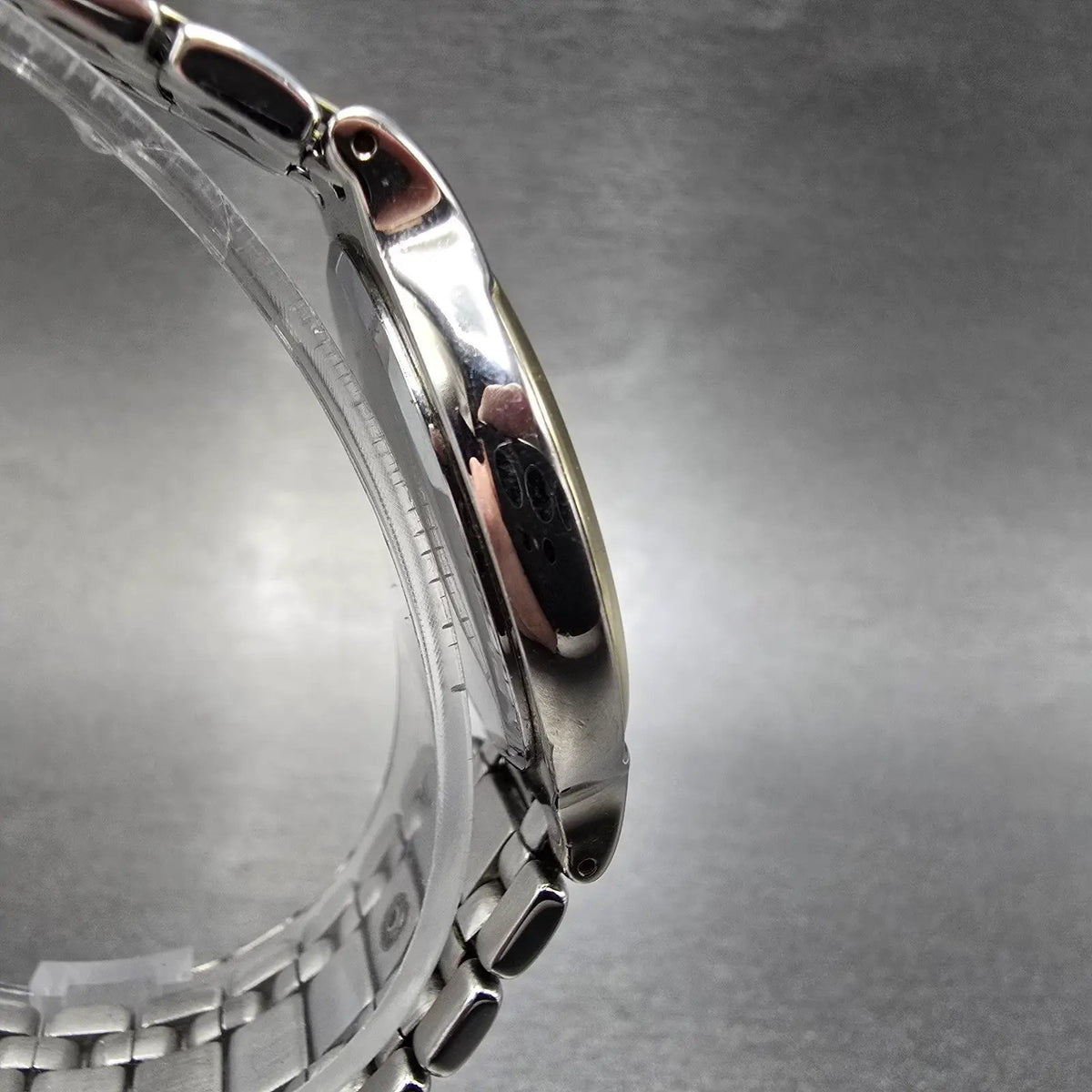 Wittnauer Watch Men 32mm Champagne Dial Two Tone Date SW2586 9554 PARTS4