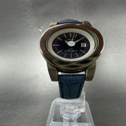 Seiko Alba AKA Watch Women 33mm Black Dial Silver Tone Daydate V782-5B30 NewBat5