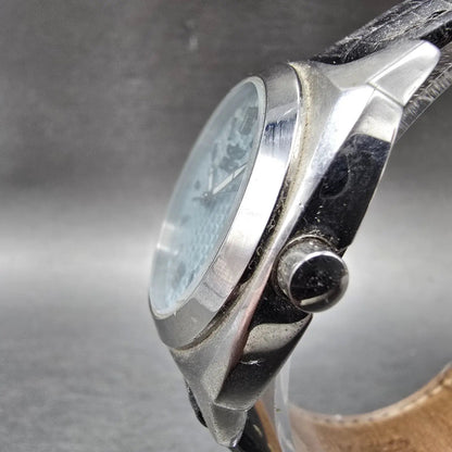Invicta Watch Women 32mm Blue Dial Silver Date Round 9996 New Battery2