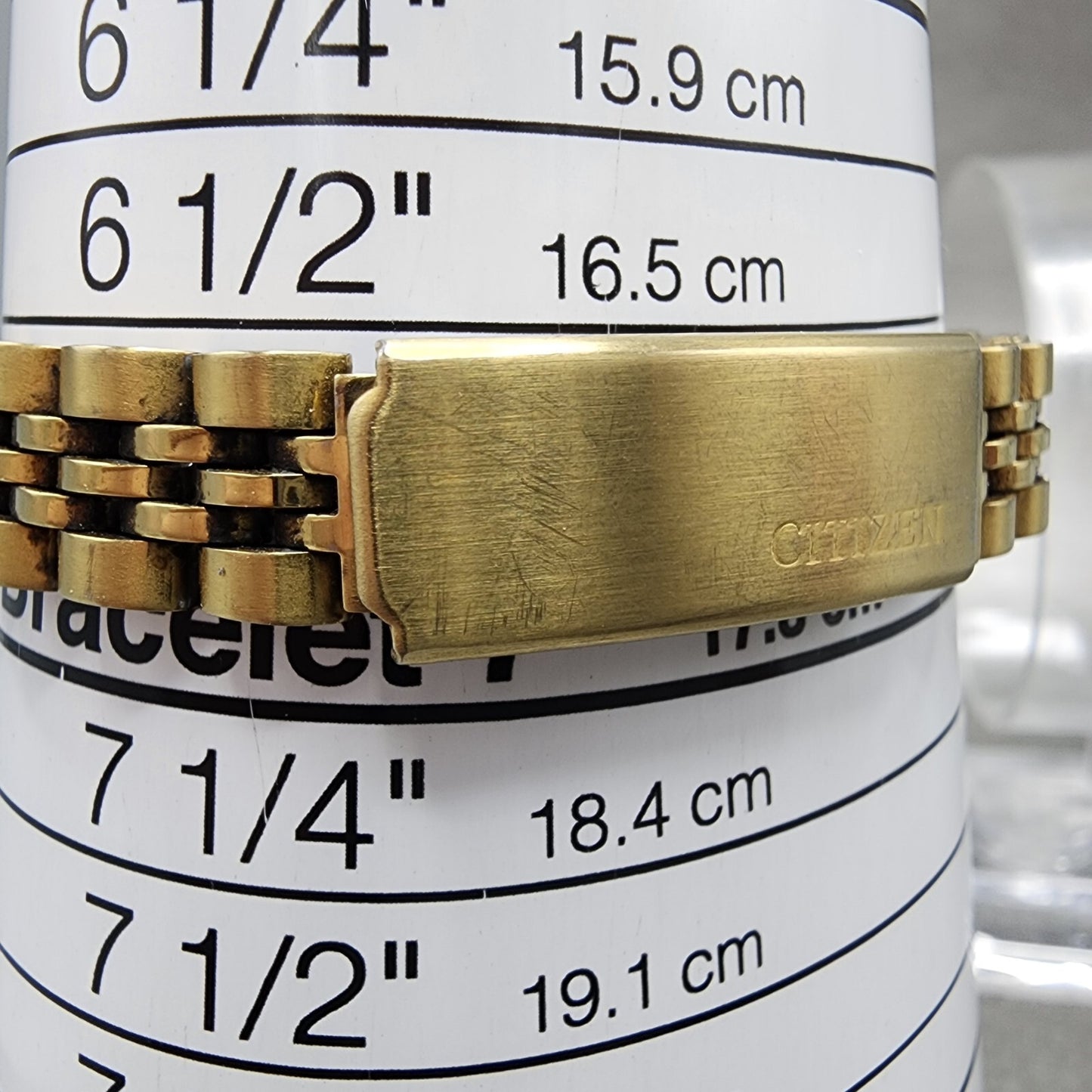 Citizen Watch Women 23mm Champagne Dial Gold Tone Daydate 6000S38231 New Batt10