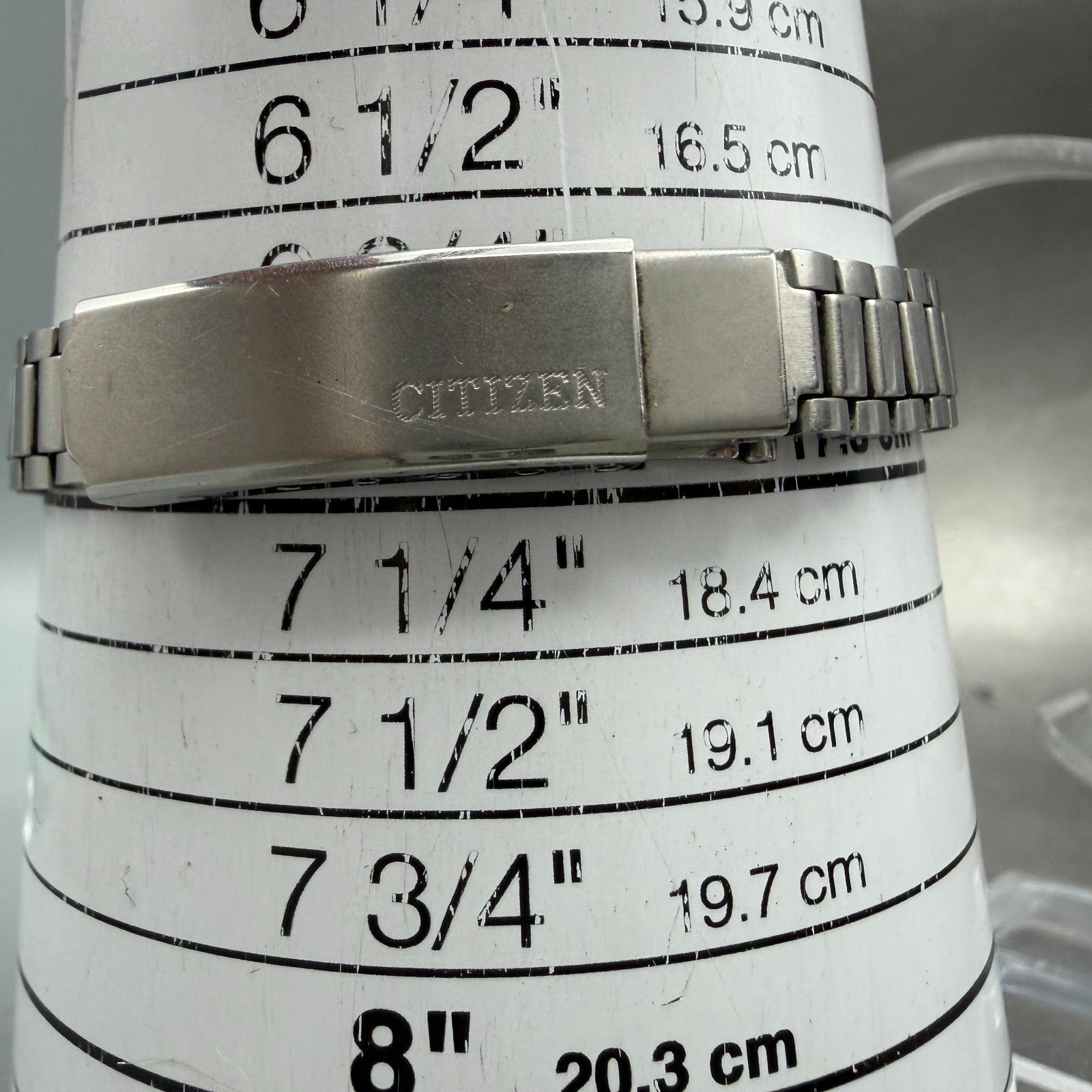 Citizen Automatic Watch Women 26mm Blue Dial Silver Tone Daydate 4-661711 Runs10