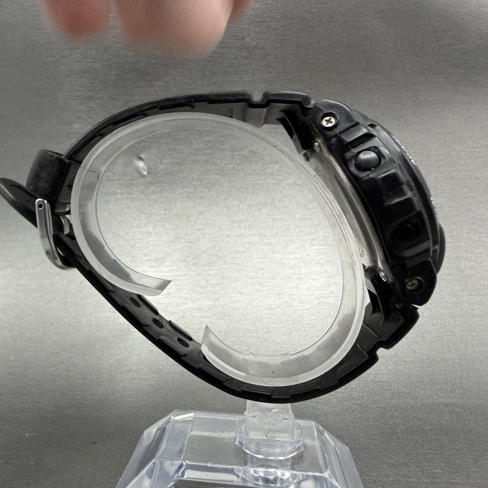 Casio  G-Shock Mini Watch Women 43mm Digital Black Alarm Chrono GMN-691 New Batt8