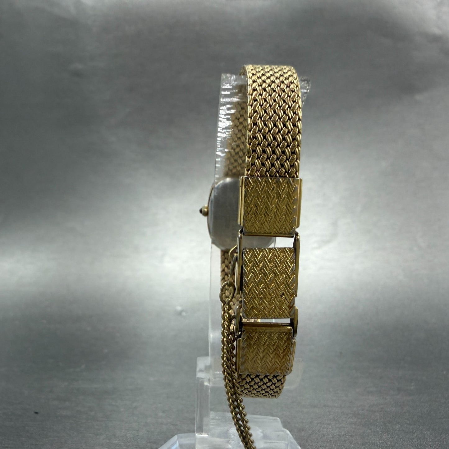 Seiko Exceline Watch Women 18mm Champagne Dial Gold Tone 1221-5410 New Battery7