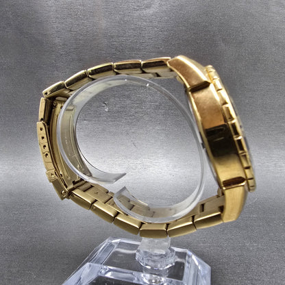 Invicta Chronograph Dive Watch Men 46mm Champagne Dial Gold Tone Date New Batt8