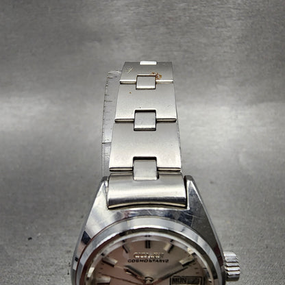 Citizen Cosmotron V2 Automatic Watch Women 25mm Silver Dial Steel Daydate Runs4