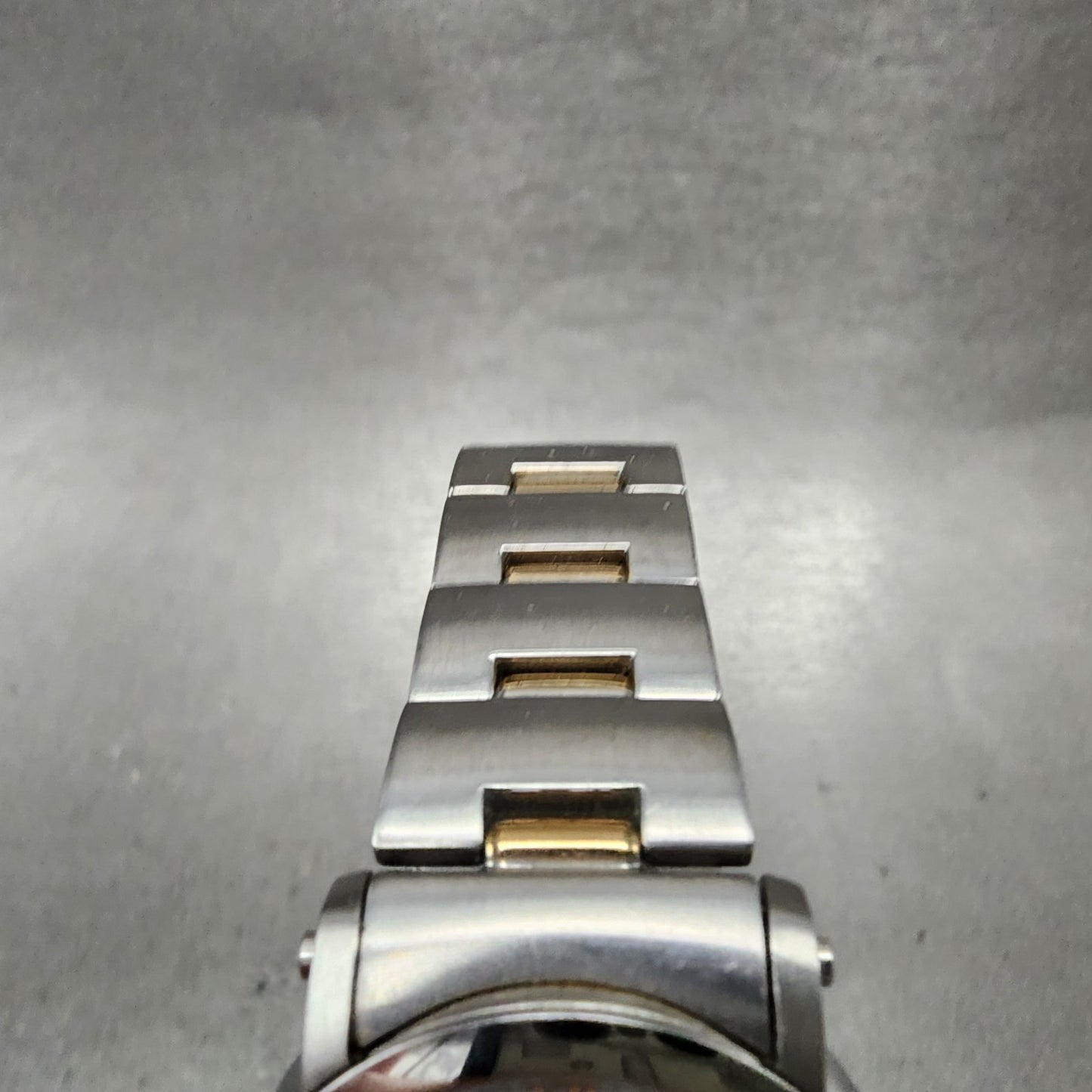 Citizen INED Watch Women 29mm MOP Dial Two Tone Daydate Round Solar Runs4