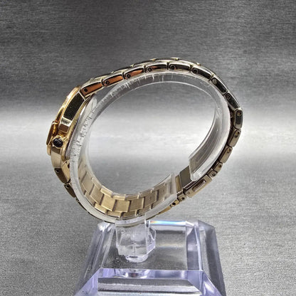 Seiko Coutura Watch Women 26mm MOP Dial Gold Date Diamonds 7N82-0CG0 New Batt6