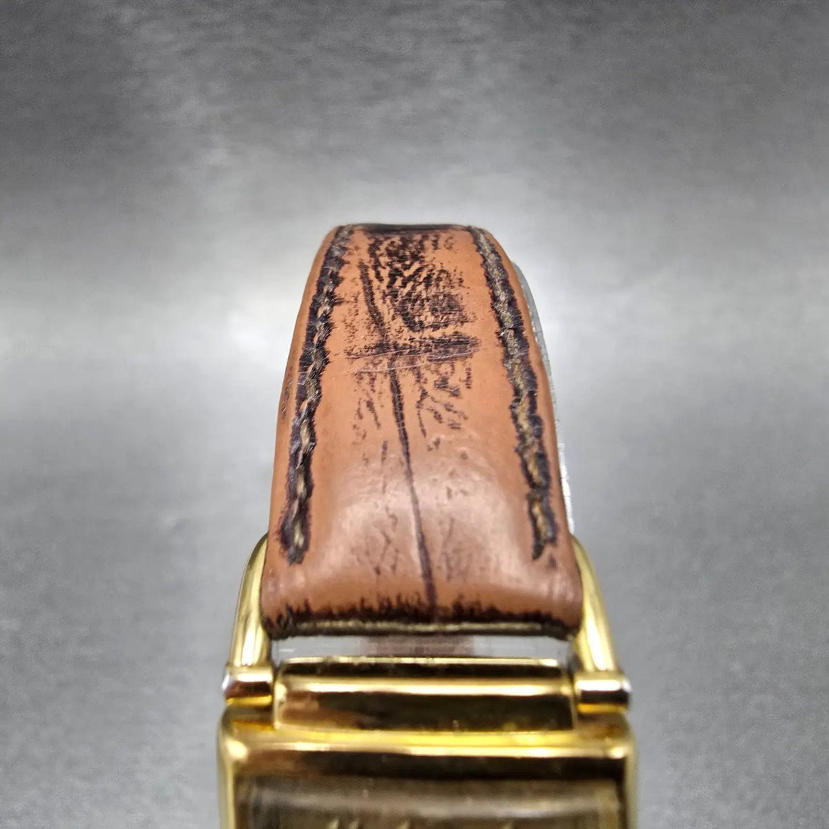 Hamilton Wilshire Watch Women 18mm Women Gold Dial Gold Registered Edition PARTS5