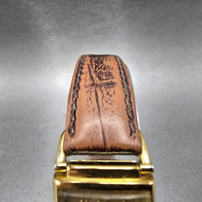 Hamilton Wilshire Watch Women 18mm Women Gold Dial Gold Registered Edition PARTS5