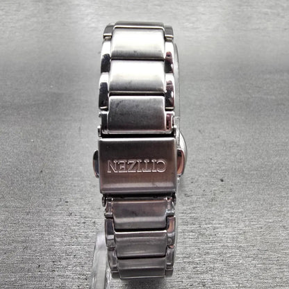 Citizen Eco-Drive Watch Women 30mm Silver Dial Silver Date J015-S095921 Runs7