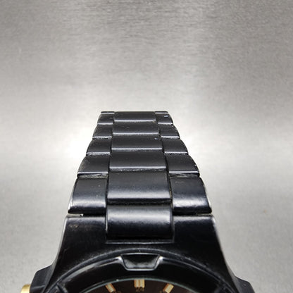 Pulsar Analog Digital Watch Men 37mm Black Dial Black Tone Round V0419040 PARTS5