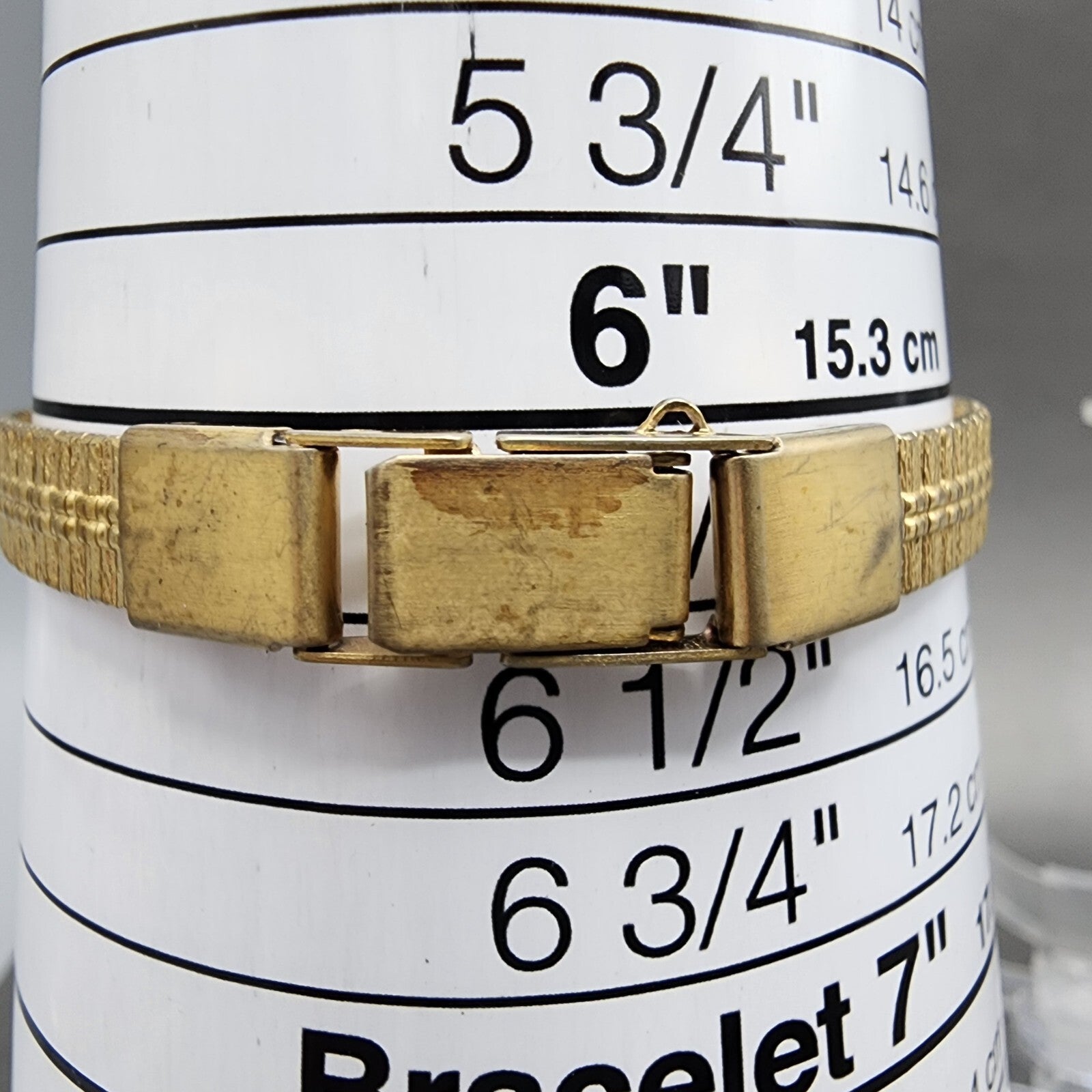 Seiko Tank Watch Women 13mm Gold Dial Gold Tone Rectangle 2E206259 New Battery10