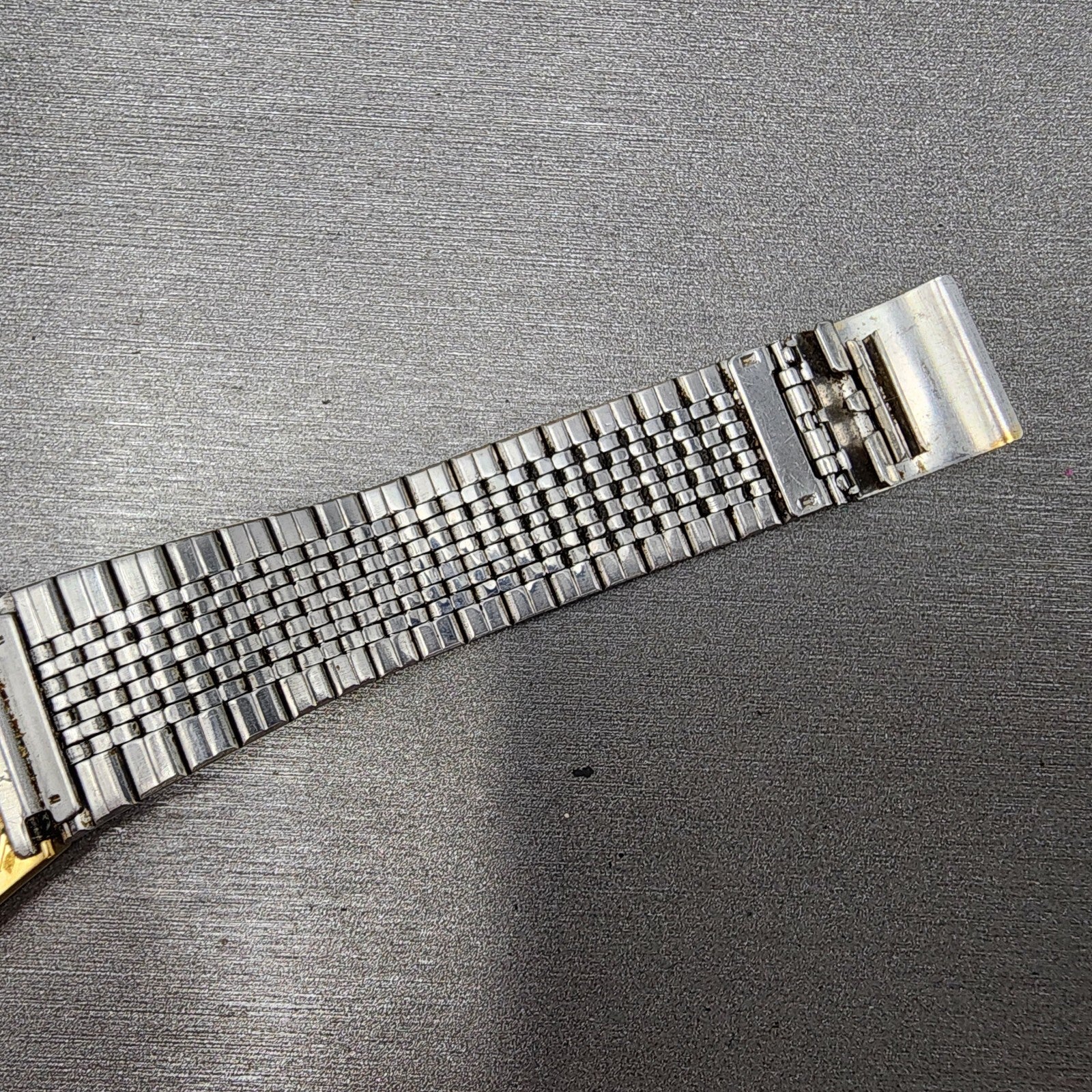 Seiko Watch Men 33mm Cream Dial Gold Tone Daydate Round 5Y238119 PARTS9