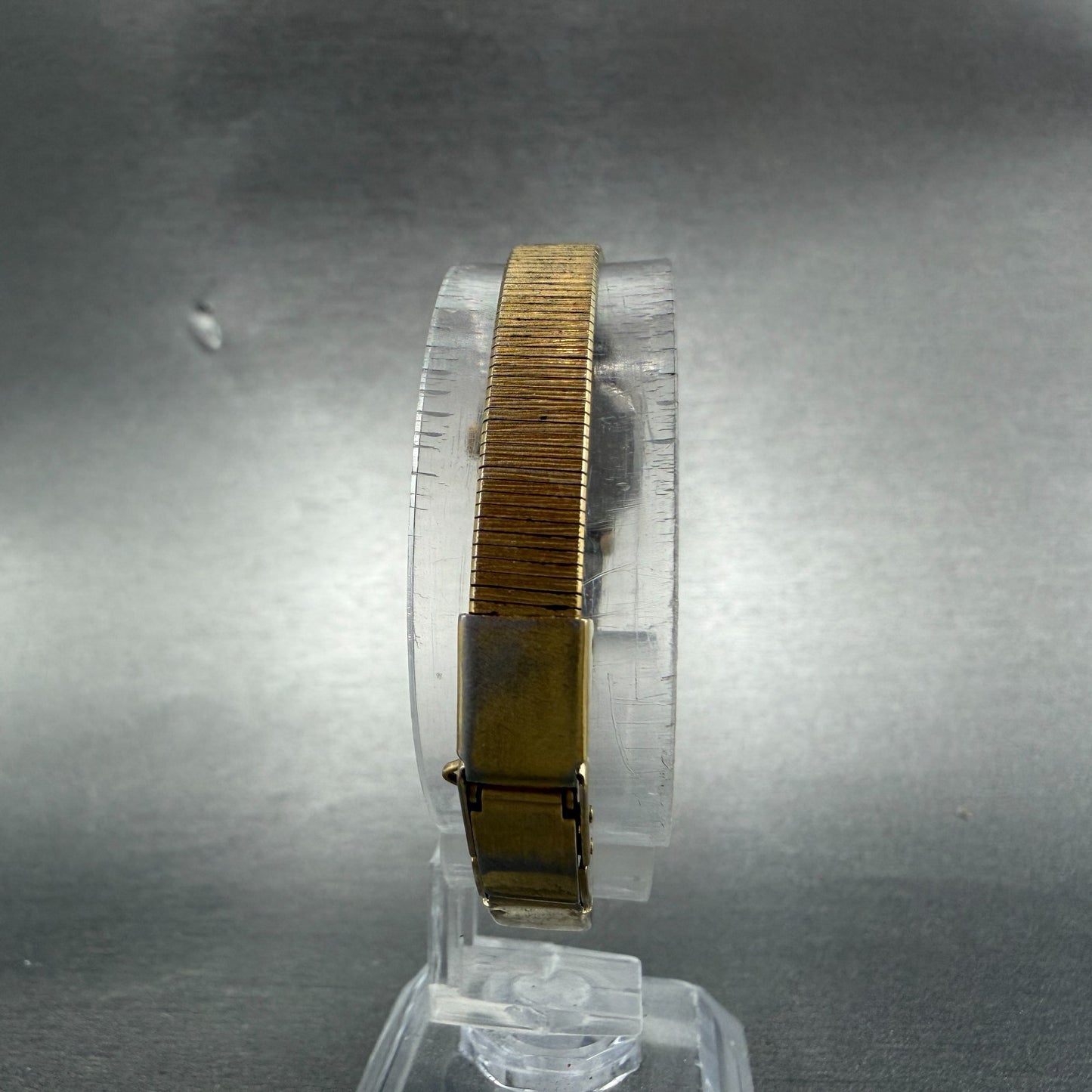 Pulsar Watch Women 16mm Champagne Dial Gold Tone Octagon V232-5790 New battery7