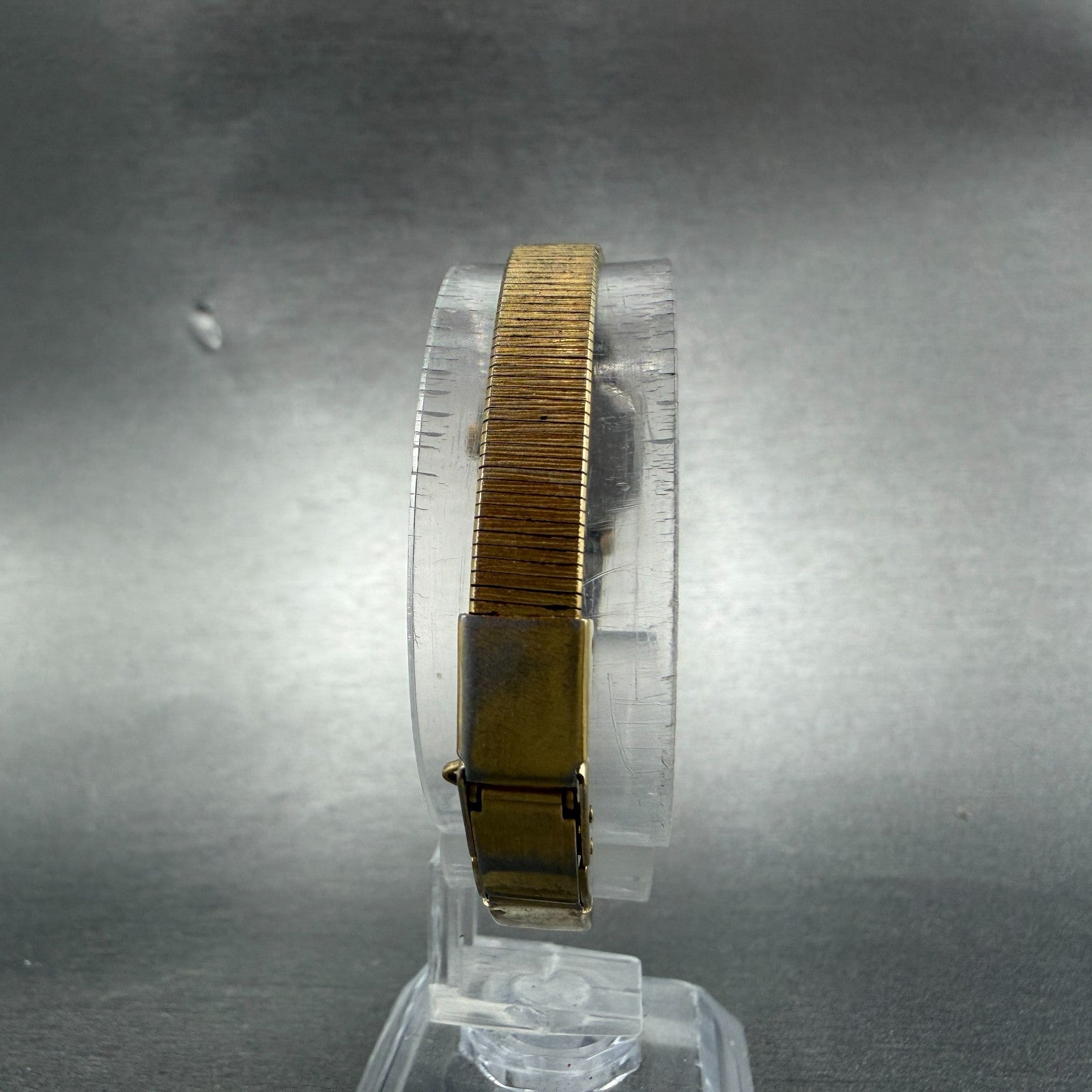 Pulsar Watch Women 16mm Champagne Dial Gold Tone Octagon V232-5790 New battery7