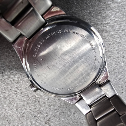 Citizen Watch Men 36mm Silver Dial Silver Tone Date Round 2510-S99281 New Batt10