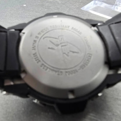 Casio G-Shock GS-1000 Watch Men 47mm Black Dial Black Silver Date Round Works JP9