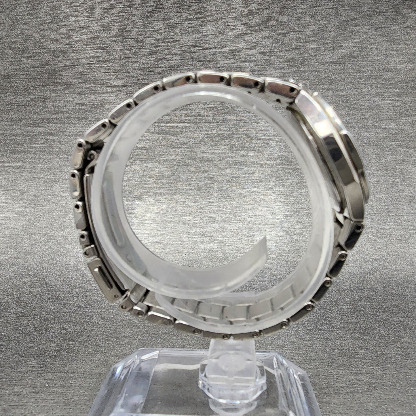 Seiko Watch Women 26mm Black Dial Silver Tone Date Round 7N820BE0 New Battery8
