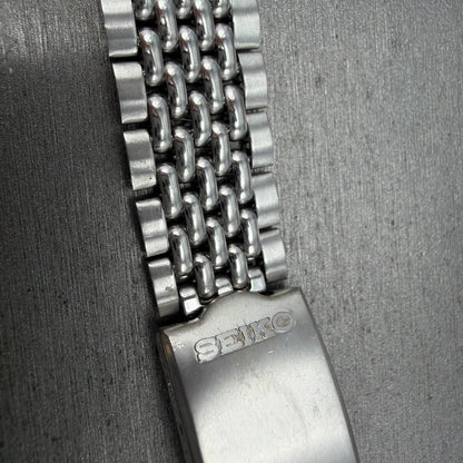Seiko Beads Of Rice Bracelet 18mm Stainless Steel Japan Vintage NO ENDLINKS3