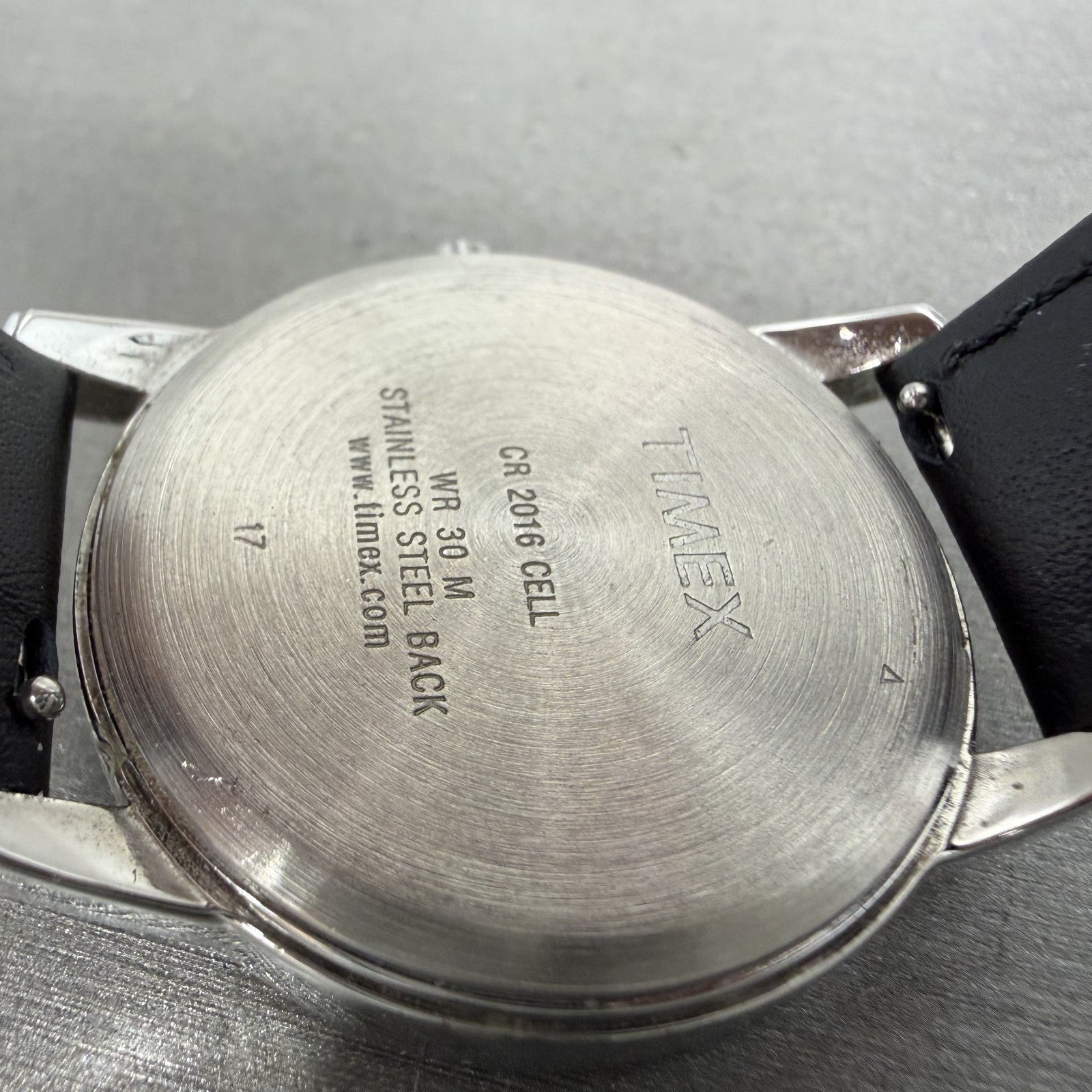 Timex Easy Reader Watch Men 35mm White Dial Silver Tone Round New Battery9