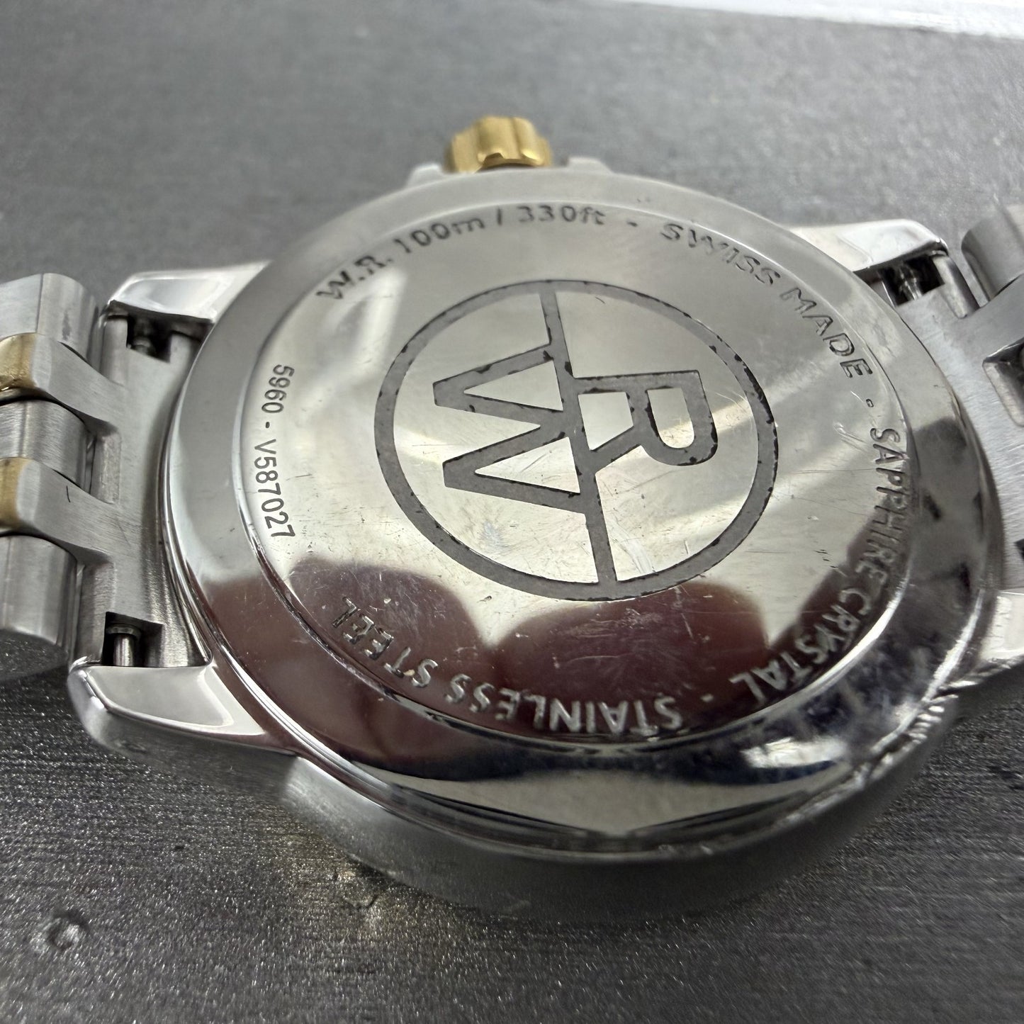 Raymond Weil Tango Watch Women 30mm White Dial Two Tone Date 5960 New Battery9