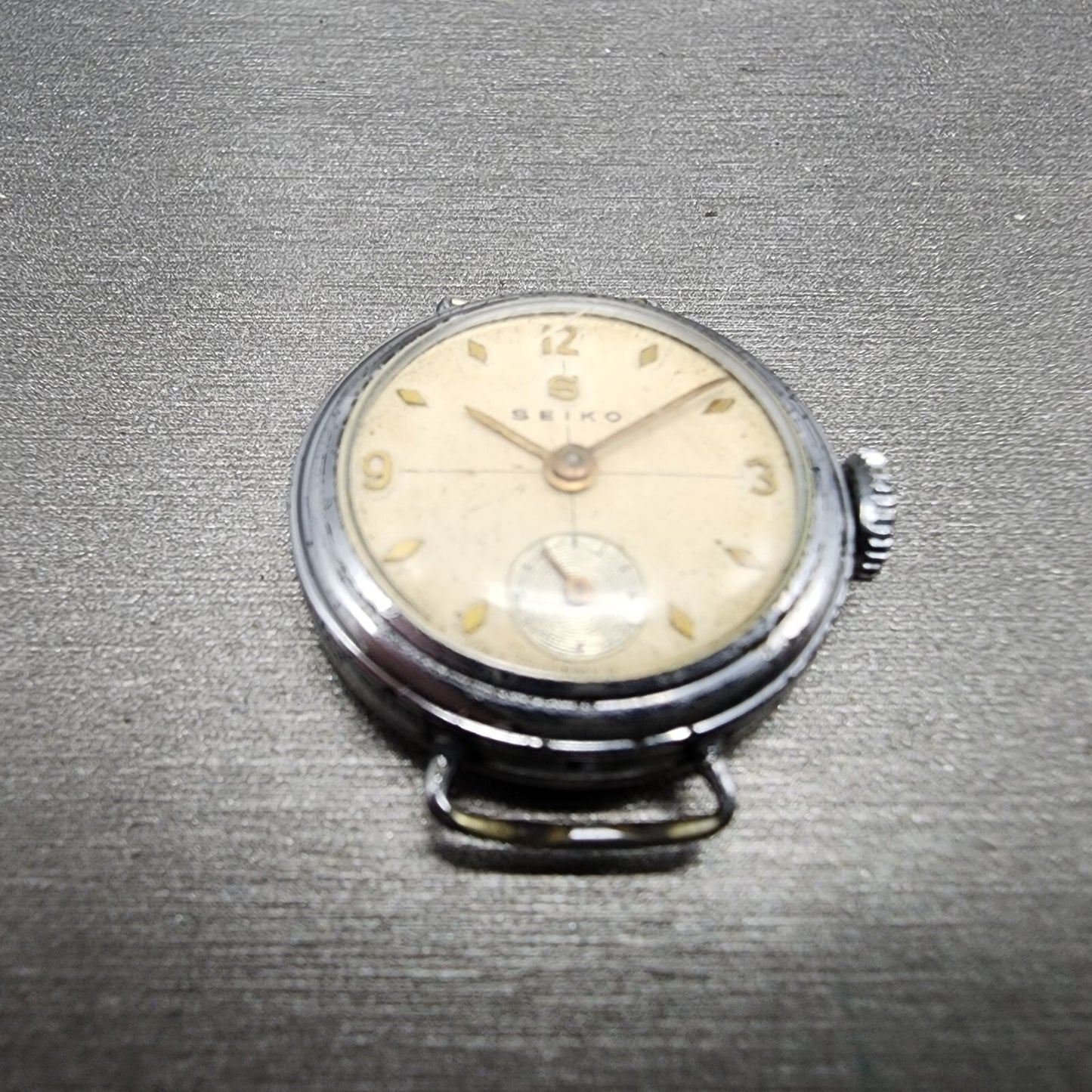 Seiko Watch Women 22mm White Dial Silver Tone Manual Wind Small Seconds Antique2
