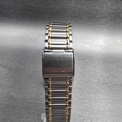 Seiko Alba Watch Men 31mm Ivory Dial Two Tone Round V701-1390 New Battery7