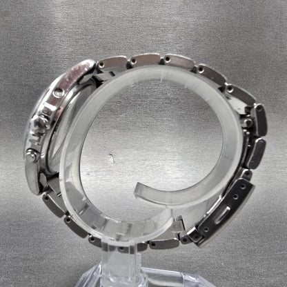 Citizen Reguno Atomic Solar Watch Men 38mm Cream Dial Silver Date PARTS JDM7