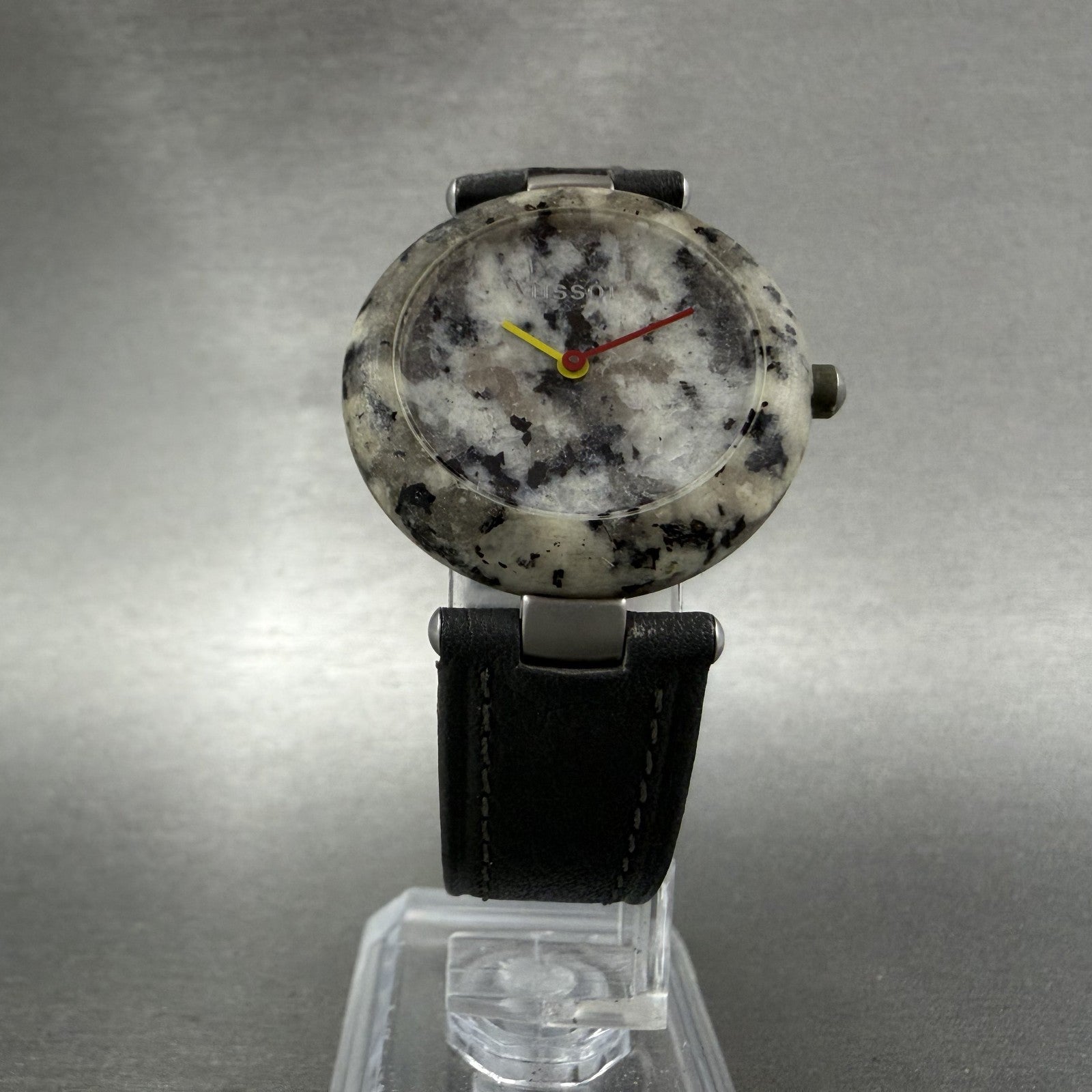 Tissot Rock Watch Women 30mm Silver Stone Dial Stone Case Round R150 New Battery6