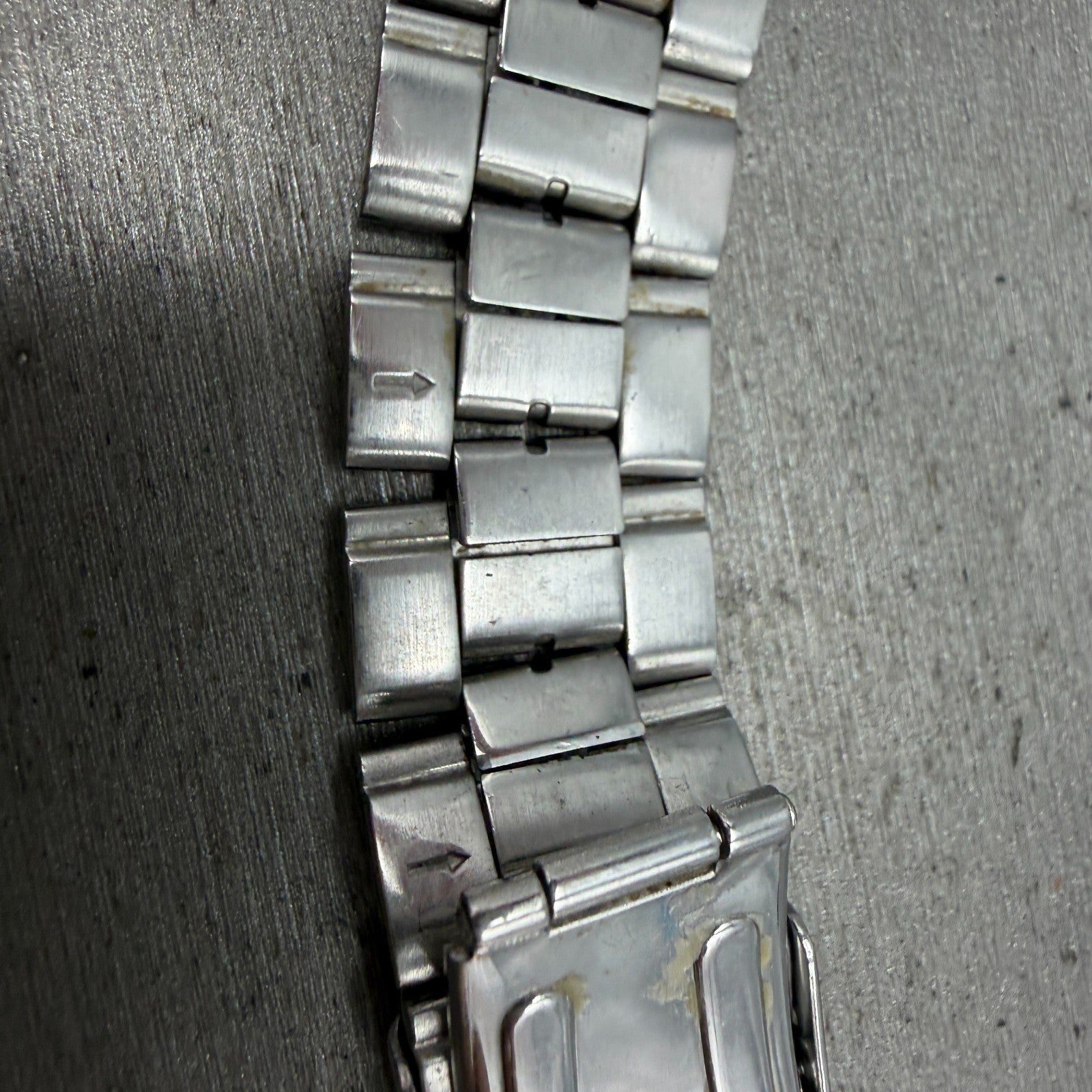 Seiko Bracelet 20mm Stainless Steel Two Tone 4859-G Vintage READ!!! Japan11