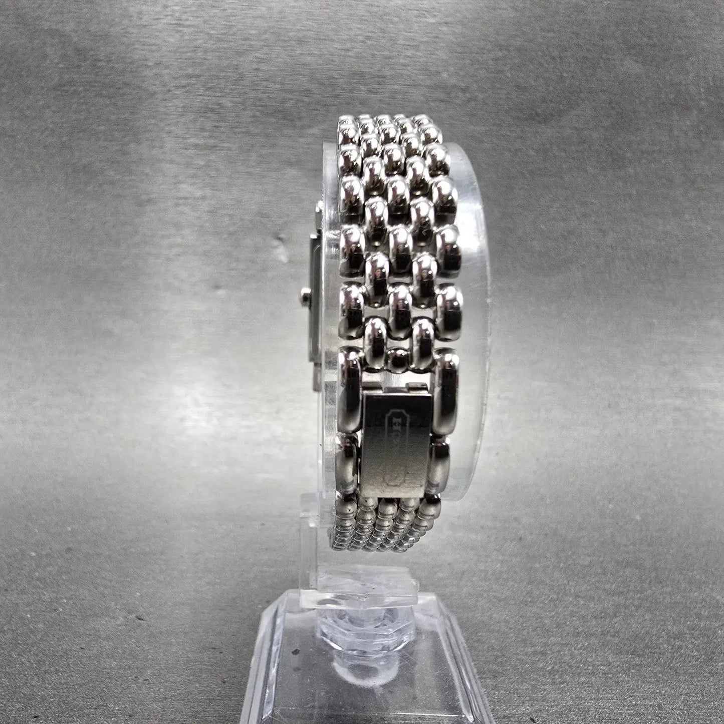Coach Tank Watch Women 17mm Silver Dial Silver Tone CA.66.7.14.0624 New Battery5