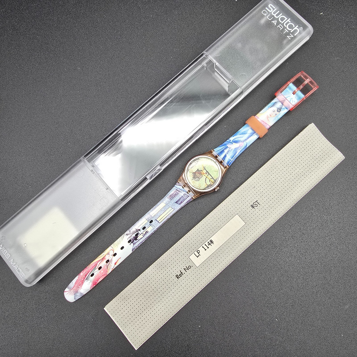 Swatch Once Upon a Time Boston 1993 Watch Set LP114 GG123 New Battery NOS20